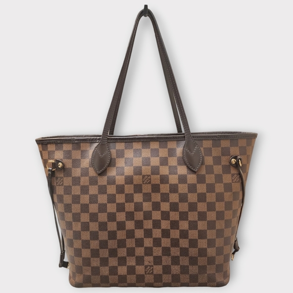 Louis Vuitton Handbags - LOUIS VUITTON Damier Ebene Neverfull MM